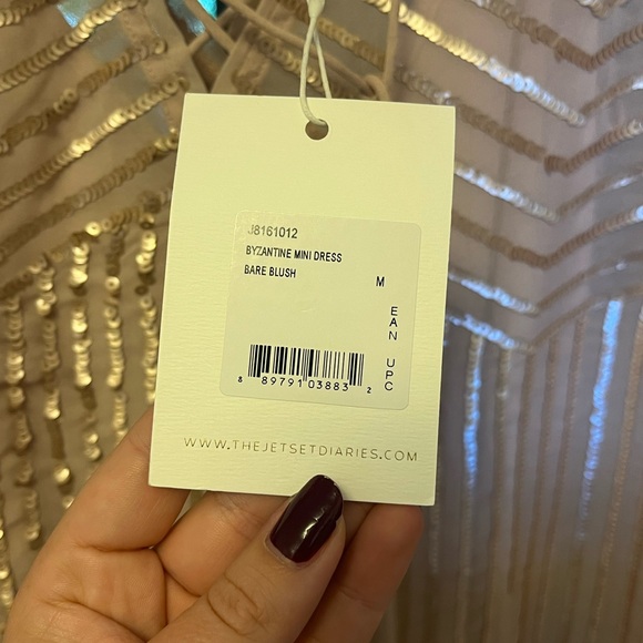 NWT JET SET DIARIES BYZANTINE MINI DRESS - Picture 5 of 7